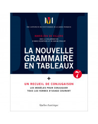 La Nouvelle Grammaire en tableaux (7e édition) Marie-Éva de Villers - ISBN 9782764443965