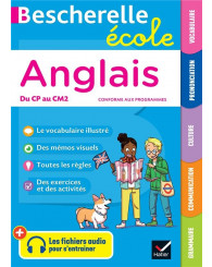 Bescherelle : École (Anglais) du CP au CM2 - éd.2023 -  ISBN 9782401094376 (non remboursable!) 