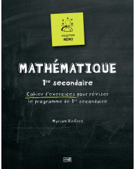 Mathématique - 1er secondaire - Collection Mémo