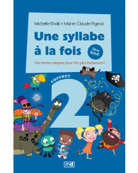 Une syllabe à la fois - Coffret 2 série BLEUE (10 livrets)