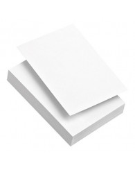 Cartons (100) rigides - blancs - (8.5x11po.) (No C100BLANCVST) (à réserver chez Ma Boutique Scolaire, livraison gratuite à l'école en septembre)