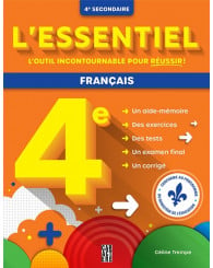 L'essentiel - secondaire 4 - français - ISBN 9782897428877