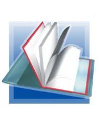 Liseuse BC9514, couverture protectrice transparente pour: petit cahier d'écriture, d'exercices de marque LG (9-1/2 x 14-3/4po.) ou pour dictionnaire Larousse junior