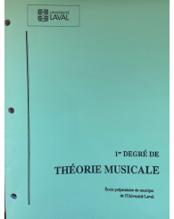 Théorie musicale - degré 1 (Université Laval) - ISBN 9782894820025