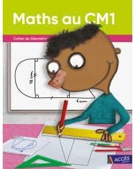 Maths au CM1 - cahier de géométrie - ISBN 9782916662886