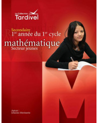 Tardivel Sec.1 - Mathématique - cahier #2 - Rationnels - ISBN 9782922124545 (Jusqu'à épuisement des stocks!)