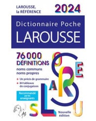 Dictionnaire Larousse format de POCHE 2024 (Français) édition 2023 - ISBN 9782036029903 