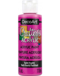 Peinture acrylique 118 ml - DecoArt - coul.ass.