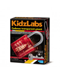 Cadenas transparent géant - KidzLabs -4M (P3445F)