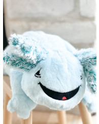Peluche lourde sensorielle réconfortante - axolotl AXOLI 1,5kg - TOYBOX (no TBC213)