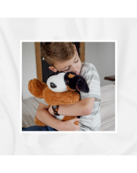 Peluche lourde sensorielle réconfortante - BUFFY le bouvier 4 lbs - PELUCHES & COMPAGNIE