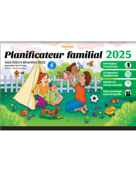 Planificateur familial 2025 - Pomango