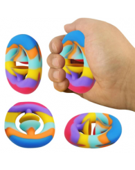 Jouet anti-stress en caoutchouc SNAP-N-POP (coul.ass.) (Jusqu'à épuisement des stocks!)