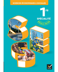 SES 1re Spécialité - Sciences Économiques et Sociales - Livre de l'élève - Hatier 2023 - ISBN 9782401097117