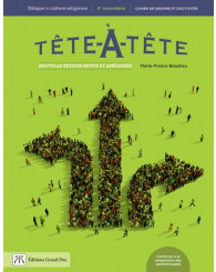 Tête-à-tête 5e secondaire - Cahier de savoirs et d'activités, 2e éd. (Incluant la version numérique via l'accès enseignant) (no 224749///4558) (ancien code 620728455809) - ISBN 9782765531760 (Jusqu'à épuisement des stocks!)