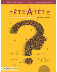 Tête-à-tête, sec. 4, cahier de savoirs et d'activités, nouvelle édition revue et améliorée (no 4557) - ISBN 9782765531753