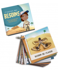Cartons J'EXPLORE MES BESOINS : 27 cartons psychoéducatifs pour démystifier le monde des besoins - ISBN 9782924804469