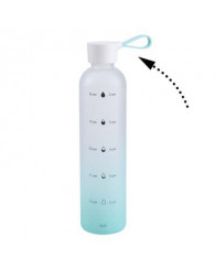 Bouteille d'eau MOTIVATION TRITAN bleu poudre (32oz/945 ml) TRUDEAU (no 04721130) (Jusqu'à épuisement des stocks!)