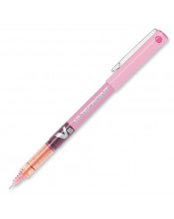 Stylo à bille roulante Hi-techpoint V5, ultra-fin ROSE (no BXV5-PK)