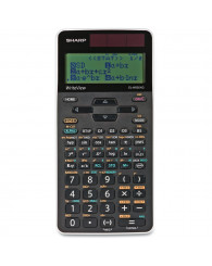 Calculatrice scientifique (422 fonctions) (alimentation solaire et à pile) Write View SHARP EL-W535XG-WH (*incluant 0,20$ d'écofrais)