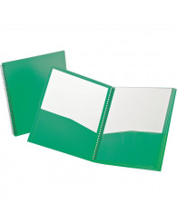 Chemise organisatrice 8 pochettes Oxford format lettre (no 58408-60) - VERT