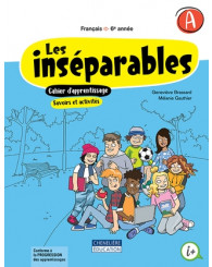 Les inséparables, 6e année - Cahiers d'apprentissage A/B - Version imprimée - ISBN 9998202010037