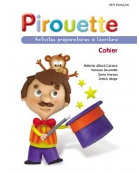 Pirouette - Cahier d'activités préparatoires à l'écriture (avec un magicien sur la couverture) (no 12441) - ISBN 9782761345729