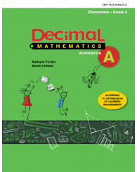 DECIMAL grade 5 - workbooks 5 (A & B) + Digital Components (version anglaise) - ISBN 9782761365727