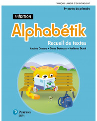 Alphabétik 1 - Recueil de textes, 3e ÉD. (no 13967)  - ISBN 9782761391863
