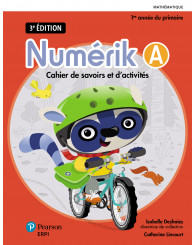 Numérik 1 - cahiers A/B (incluant l'aide-mémoire les savoirs) 3e ÉD. + Ens. num. (ancien code 9782761393294)  - ISBN 9782766154982