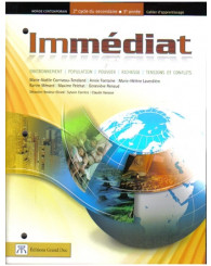 Immédiat - sec. 5 - Cahier d'apprentissage (no 3840)  ISBN 9782765503347 et 620728384000 (Jusqu'à épuisement des stocks!)