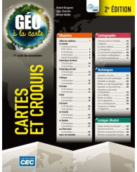 Géo à la carte - CARTES ET CROQUIS, 2e ÉD. (no 220032) - ISBN 9782761796385 (Jusqu'à épuisement des stcoks!)