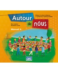Autour de nous-manuel A, 3e année-1re année du 2e cycle (couverture orangée) (no 210370) - ISBN 9782761726467