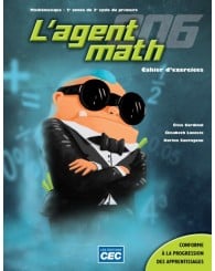 L'agent math 006, 6e année, cahier d'exercices (no 211823) - ISBN 9782761737494