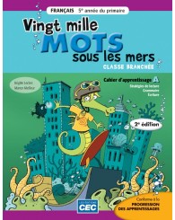 Vingt mille mots sous les mers, 5e année-cahiers A/B-2e édition (no 214671) - ISBN 9782761765541