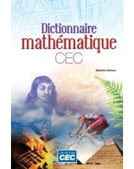 Dictionnaire mathématique CEC -1er et 2e cycles du secondaire (no 250744) - ISBN 9782761733946