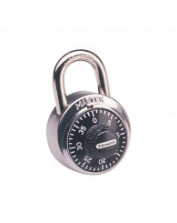 Cadenas à combinaison MASTER LOCK noir-acier (no 1500D)