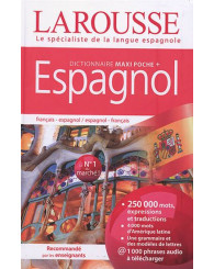Dictionnaire Larousse format MAXI POCHE+ (Français-Espagnol / Espagnol-Français) - ISBN 9782035988058 (Jusqu'à épuisement des stocks!)