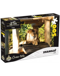 Casse-tête 500 pièces - Un zoo pas comme les autres - Shangaï - lion - Gladius