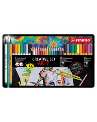 Feutres et crayons de couleurs ARTY CREATIVE @36 STABILO (no S8793) (jusqu'à épuisement des stocks!)
