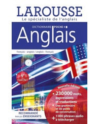 Dictionnaire Larousse format de POCHE+ (Français-Anglais / Anglais-Français) - ISBN 9782036021860