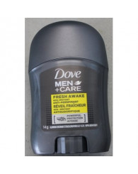 Déodorant anti-transpirant Dove Men Care (pour hommes) 14g (facultatif)