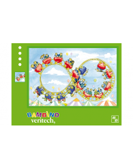 Bambino Veritech6 - J'ai maintenant 4 ans! série verte - carré - montagne russe (4043568)
