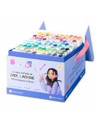 Jade Lachine - Valise d'artiste - 100 marqueurs à l'alcool de qualité supérieure