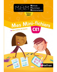 M.H.M. Mes Mini-fichiers CE1 + Mon Cahier de leçons (édition 2021) - ISBN 9782091251059 (Jusqu'à épuisement des stocks!)