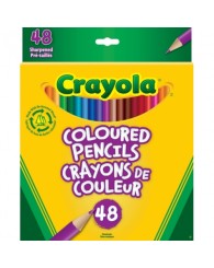 Crayons à colorier en bois @48 CRAYOLA (no 67-2048)