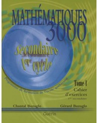 Mathématiques 3000 - secondaire 1 (tome 1)