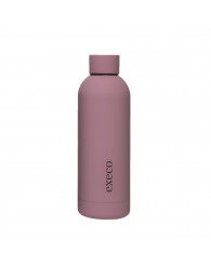Bouteille isotherme (500 ml) EXECO - ROSE fini velours (XGB501SPK)