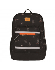 Sac à dos nanö (COUNTRY) noir et orange