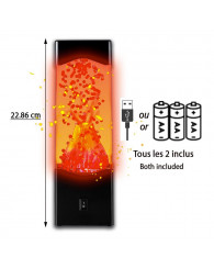 Lampe sensorielle VOLCAN en éruption